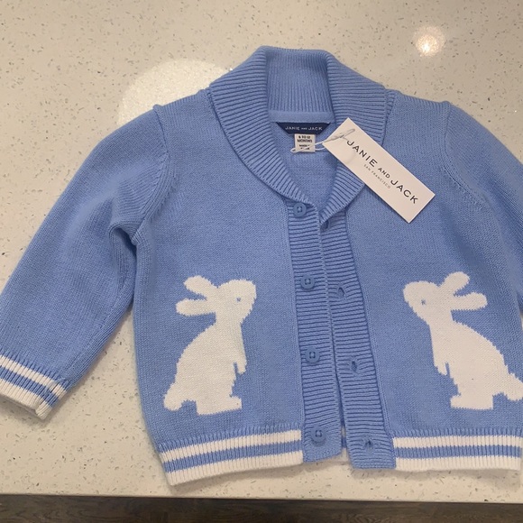 Janie And Jack Easter Bunny Sweater 